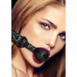 Ouch! Luxury Baillon Boule Luxury Noir